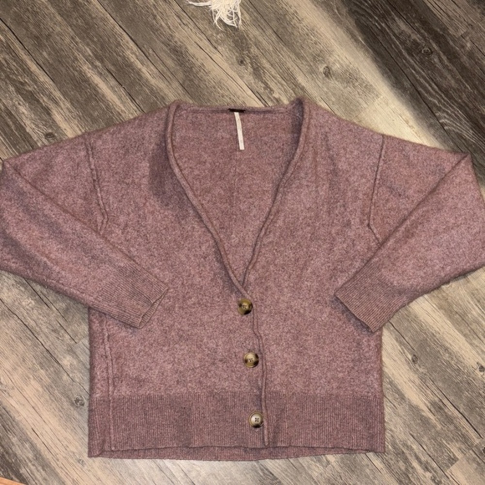 Free people 100 cashmere cardigan 
 XS